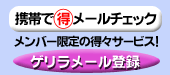 ゲリラメール特別特典